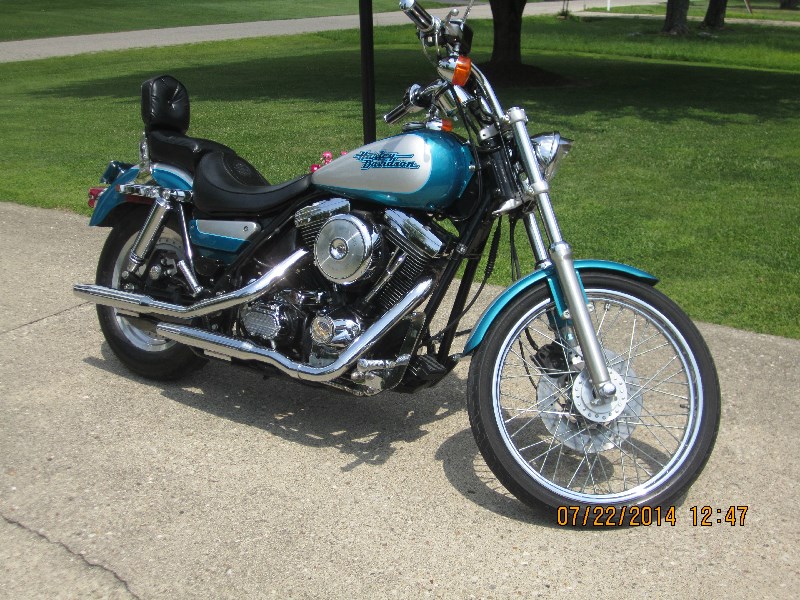 Used Tires Columbus Ohio >> 1994 Harley-Davidson® FXLR Low Rider® Custom (Aqua Pearl/ Silver), Cincinnati, Ohio (553060 ... Used Tires Columbus Ohio >> 1994 Harley-Davidson® FXLR Low Rider® Custom (Aqua Pearl/ Silver), Cincinnati, Ohio (553060 ...